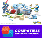 MEGA Pokemon: Piplup and Synesael's Snow Day - 183 Piece Building Set Toys & Games Mattel