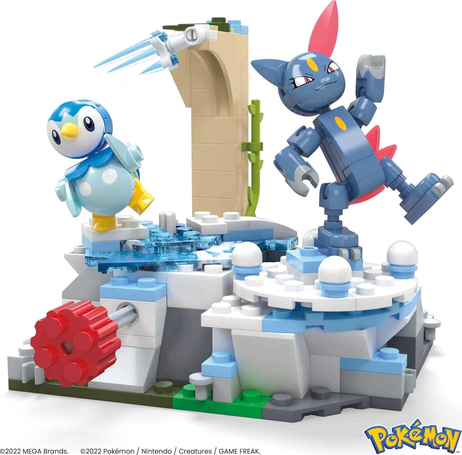 MEGA Pokemon: Piplup and Synesael's Snow Day - 183 Piece Building Set Toys & Games Mattel