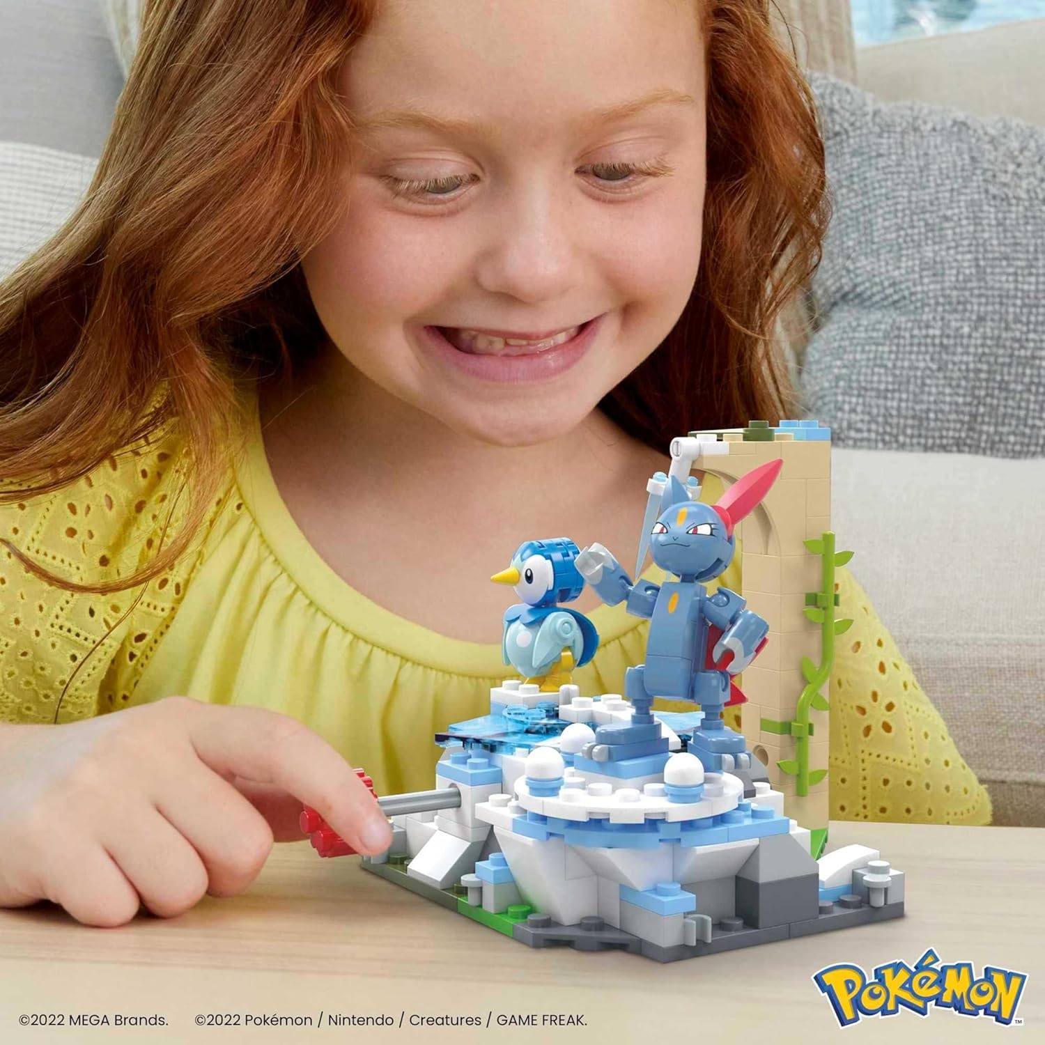 MEGA Pokemon: Piplup and Synesael's Snow Day - 183 Piece Building Set Toys & Games Mattel