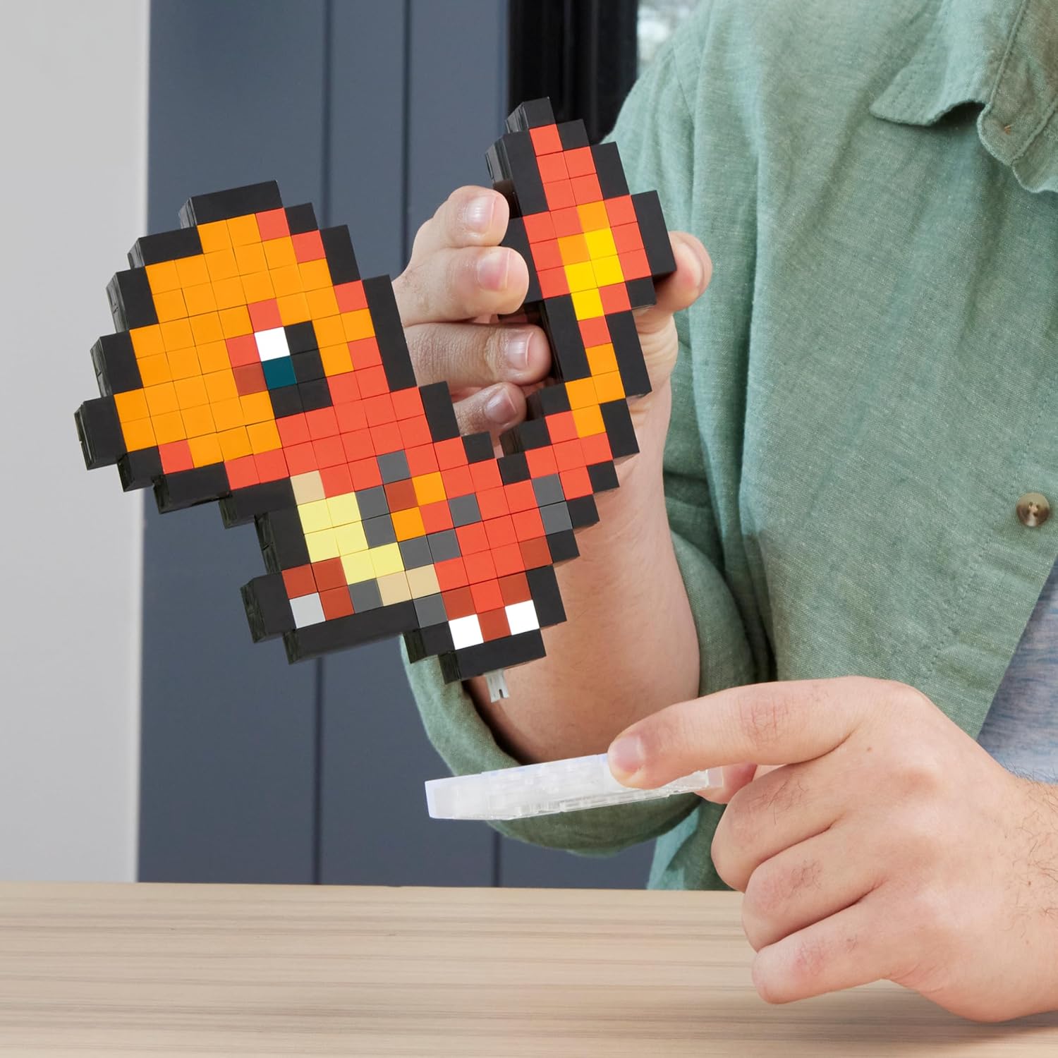 MEGA: Pokemon [Pixel Art Charmander] Toys & Games MEGA