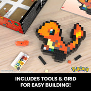 MEGA: Pokemon [Pixel Art Charmander] Toys & Games MEGA