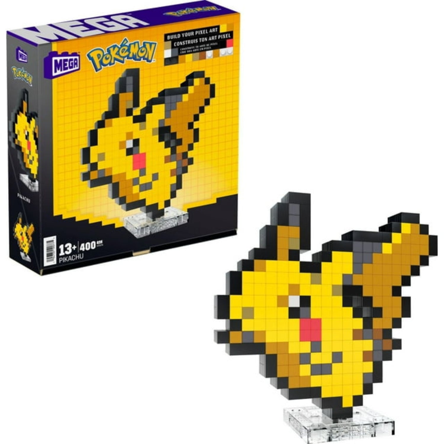 MEGA: Pokemon [Pixel Art Pikachu] Toys & Games MEGA