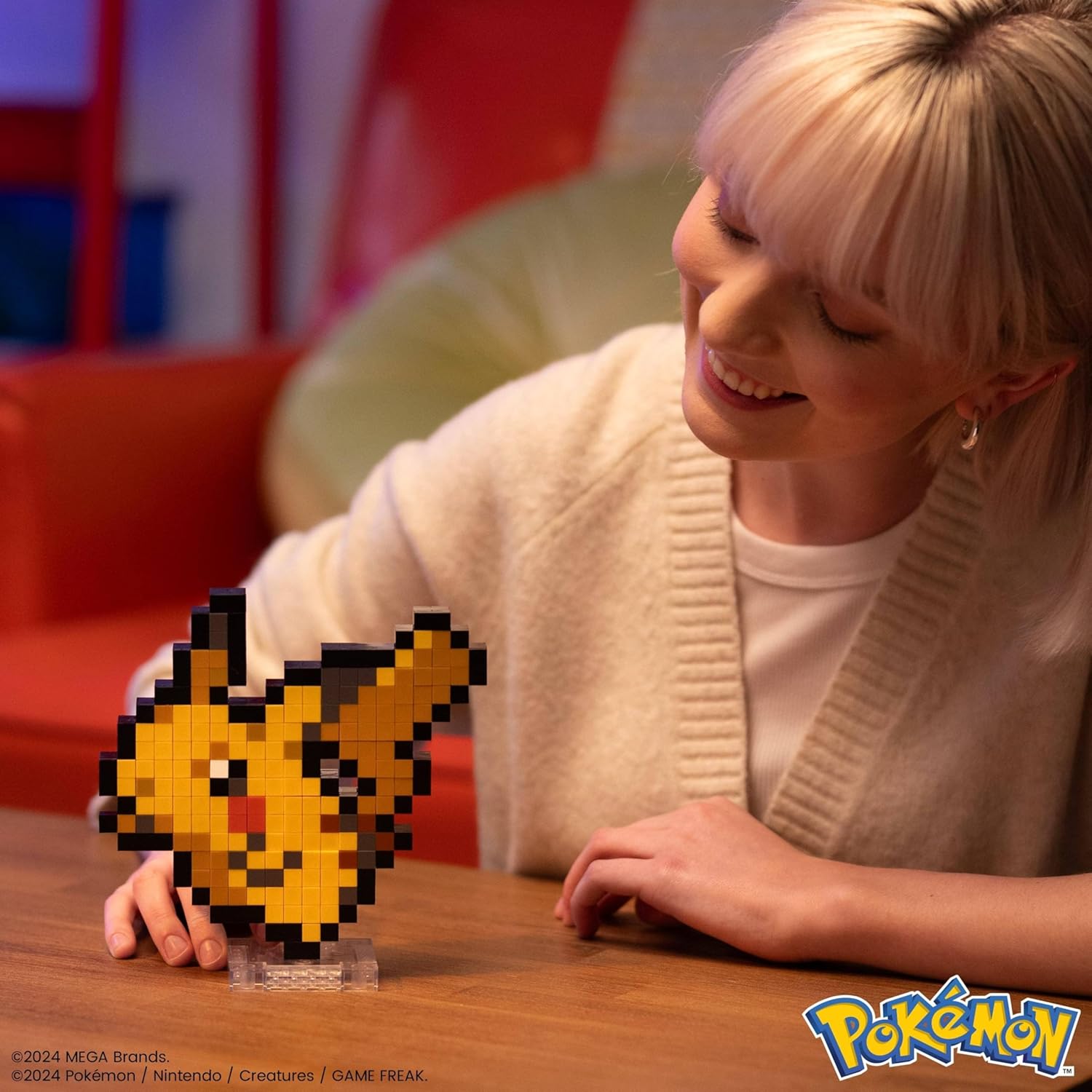 MEGA: Pokemon [Pixel Art Pikachu] Toys & Games MEGA