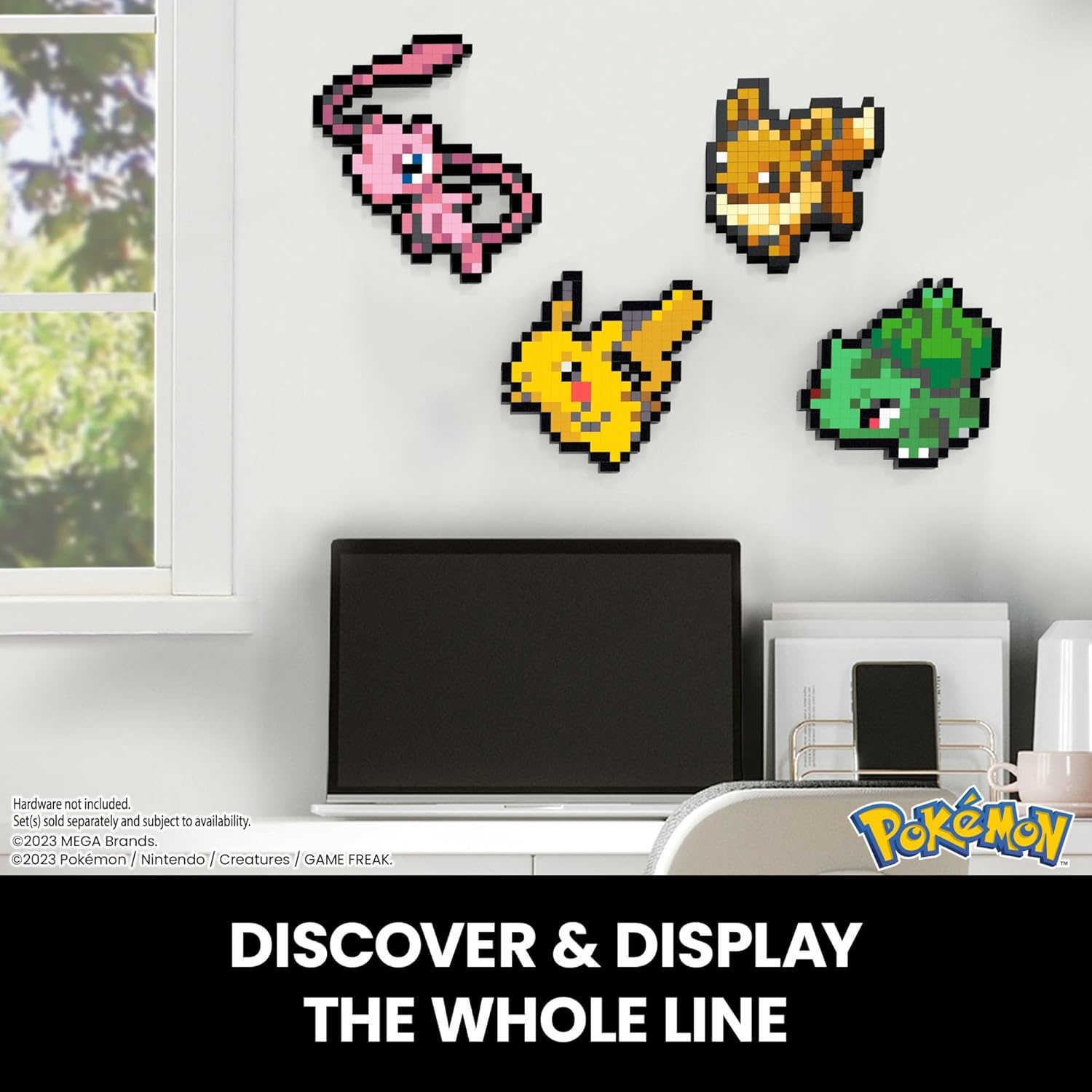 MEGA: Pokemon [Pixel Art Eevee] Toys & Games MEGA
