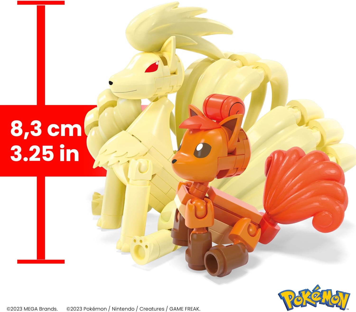 MEGA Pokemon: Vulpis Evolution - 145 Piece Building Set Toys & Games Mattel