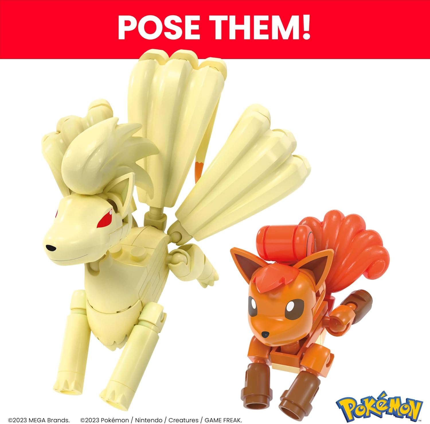 MEGA Pokemon: Vulpis Evolution - 145 Piece Building Set Toys & Games Mattel