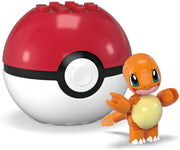 MEGA Pokemon: Poke Ball Charmander - 16 Piece Building Set Toys & Games Mattel