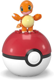 MEGA Pokemon: Poke Ball Charmander - 16 Piece Building Set Toys & Games Mattel