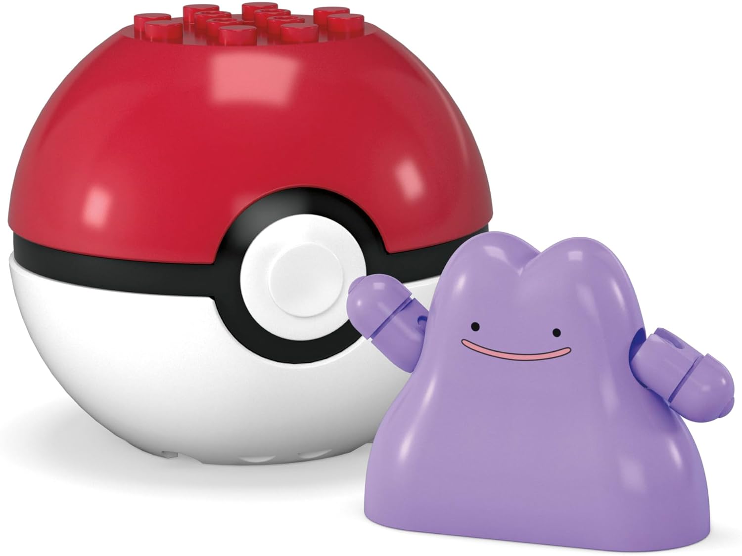 MEGA Pokemon: Poke Ball Ditto - 26 Piece Building Set Toys & Games Mattel