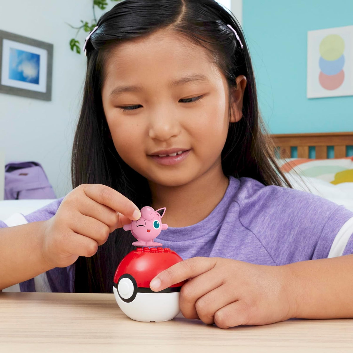 MEGA Pokemon: Poke Ball Jigglypuff - 20 Piece Building Set Toys & Games Mattel