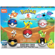 MEGA Pokemon: - Pokeball Pack - 118 Piece Building Kit Toys & Games MEGA