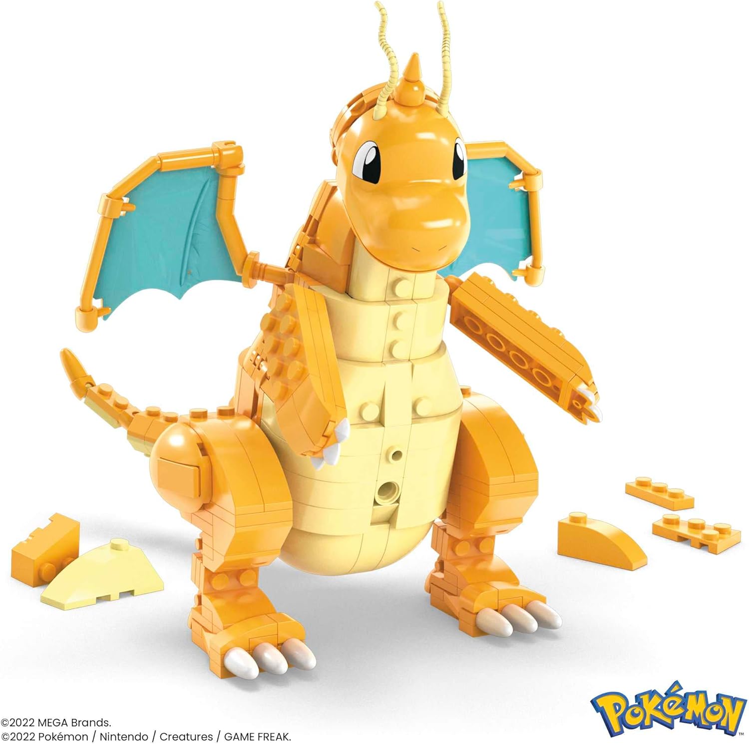 MEGA Pokemon: Dragonite - 387 Piece Building Set Toys & Games MEGA