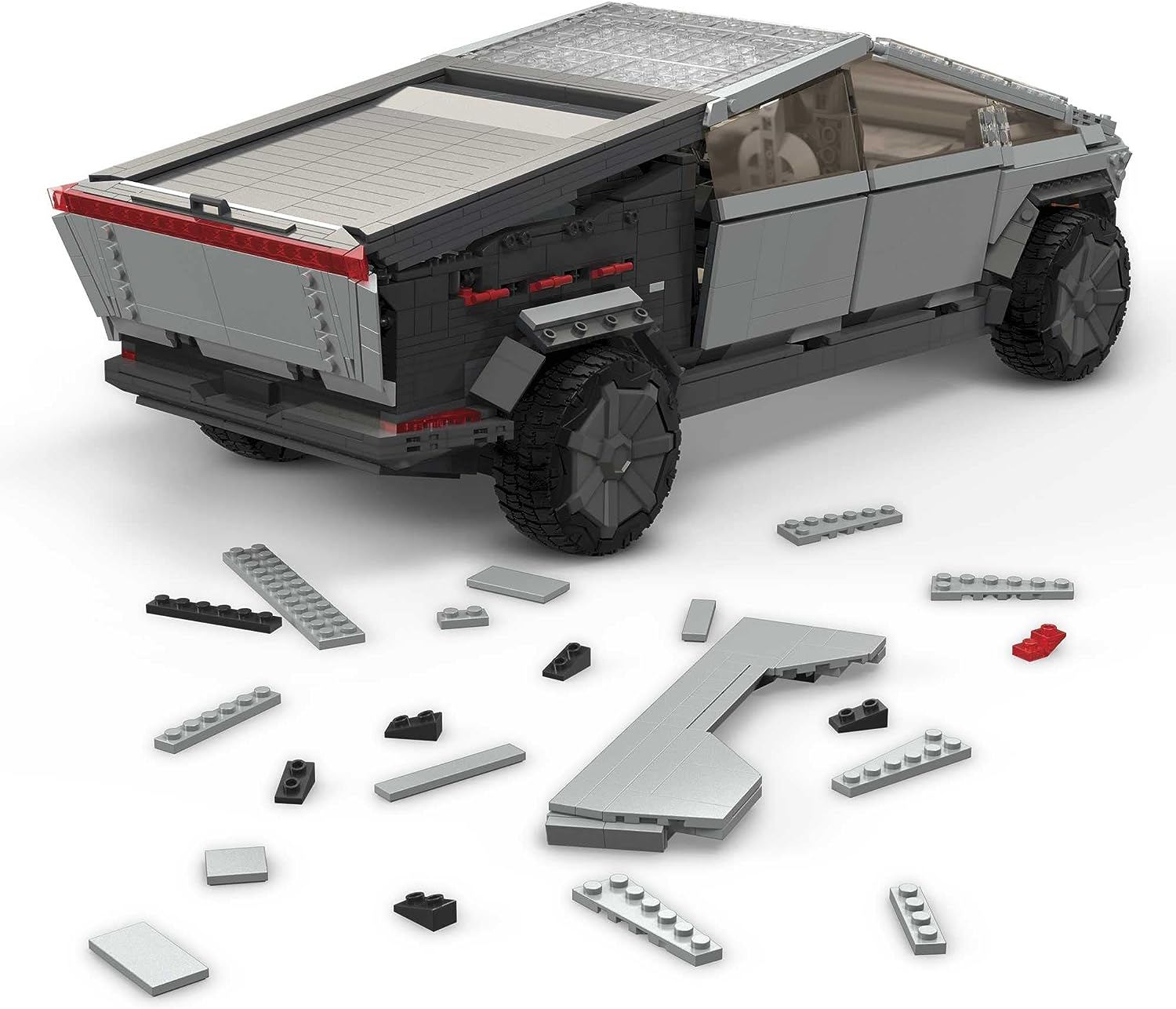 MEGA Bloks: Tesla Cybertruck - 3283 Pieces [GWW84] [Elon Musk] Toys & Games MEGA