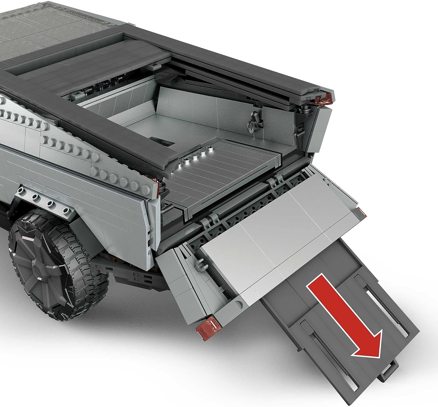 MEGA Bloks: Tesla Cybertruck - 3283 Pieces [GWW84] [Elon Musk] Toys & Games MEGA