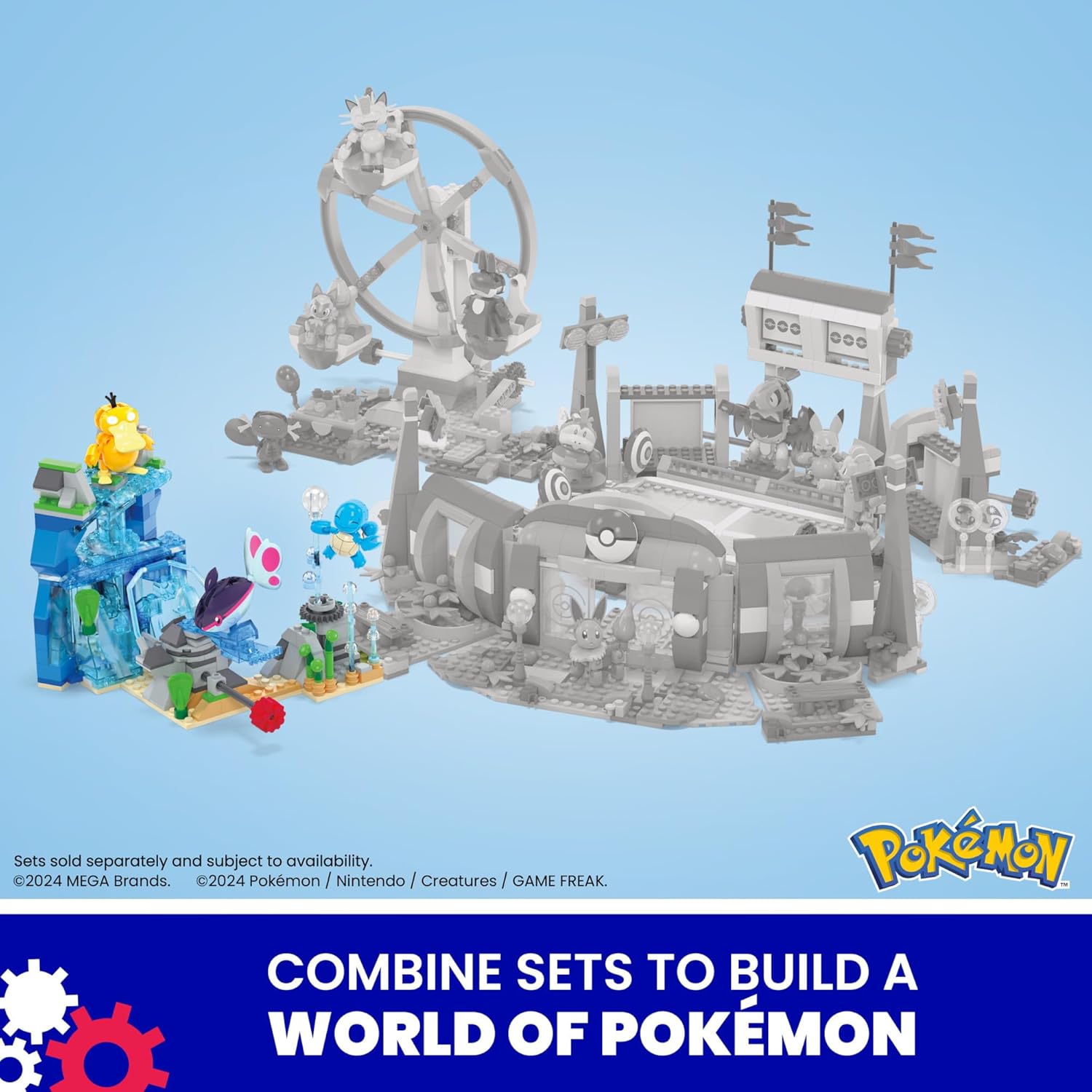 MEGA Pokemon: Aquatic Adventure - 319 Pieces Toys & Games MEGA