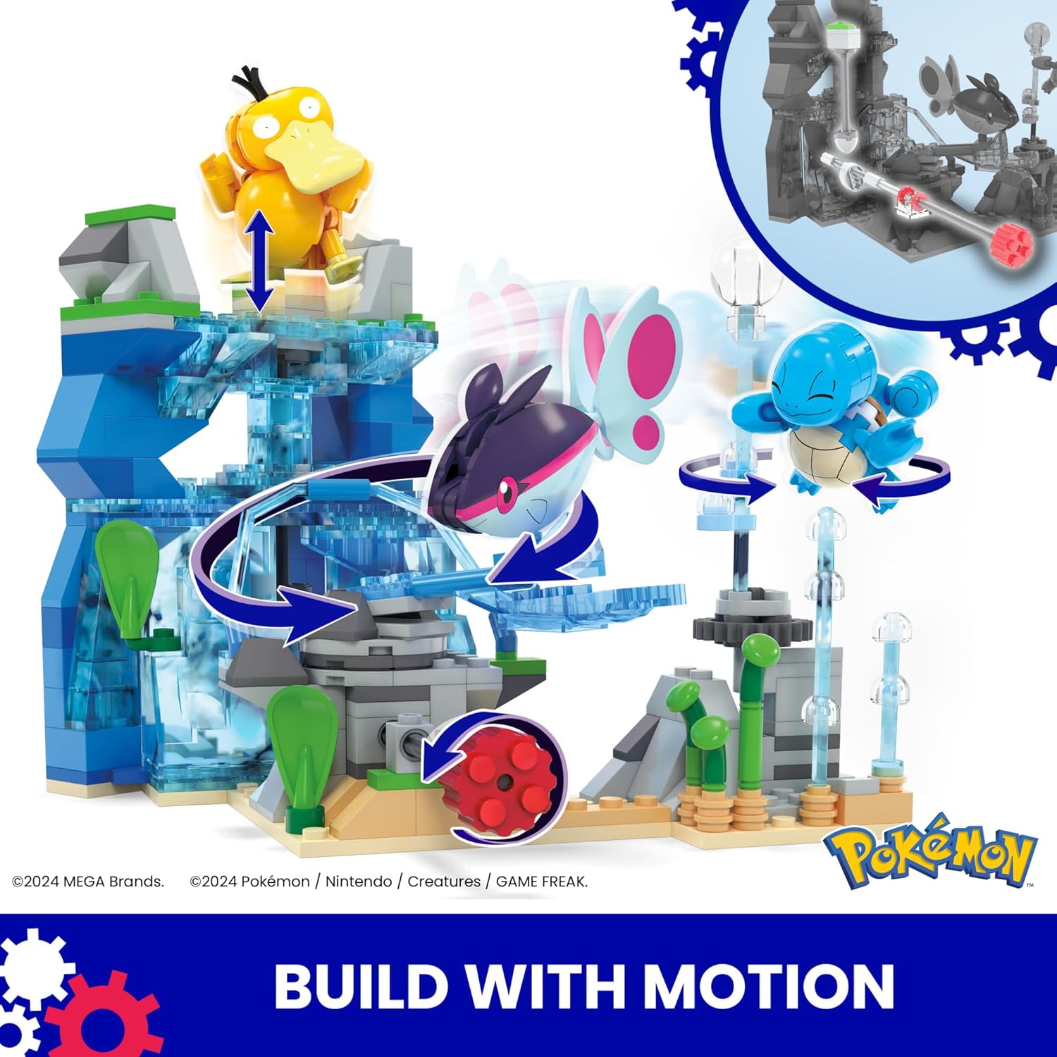 MEGA Pokemon: Aquatic Adventure - 319 Pieces Toys & Games MEGA