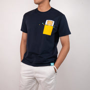Milk Mocha Bear: Sleeping Pocket Mocha T-shirt T-Shirts Milk Mocha Bear