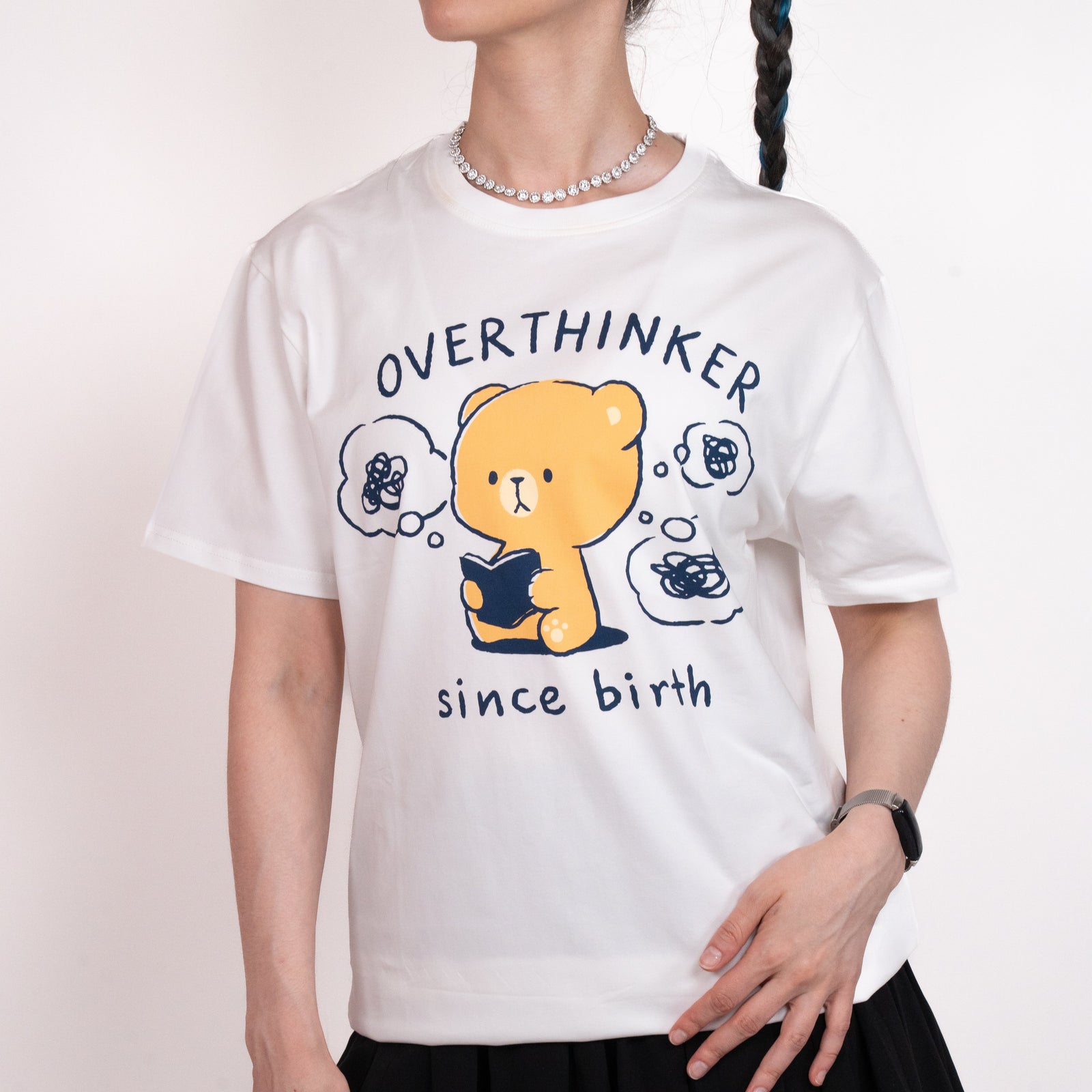 Milk Mocha Bear: Overthinker T-shirt T-Shirts Milk Mocha Bear