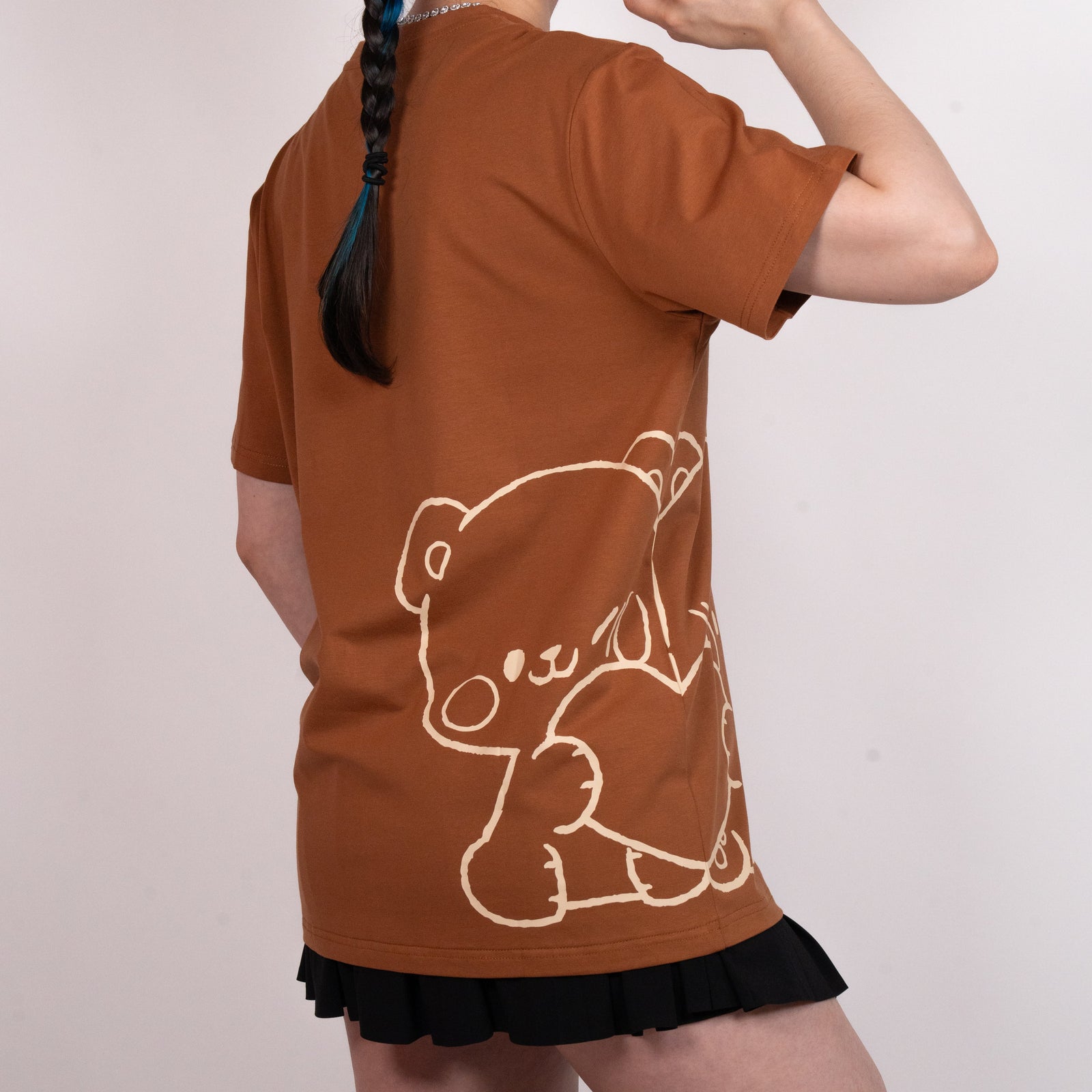 Milk Mocha Bear: Share My Heart Mocha T-shirt T-Shirts Milk Mocha Bear