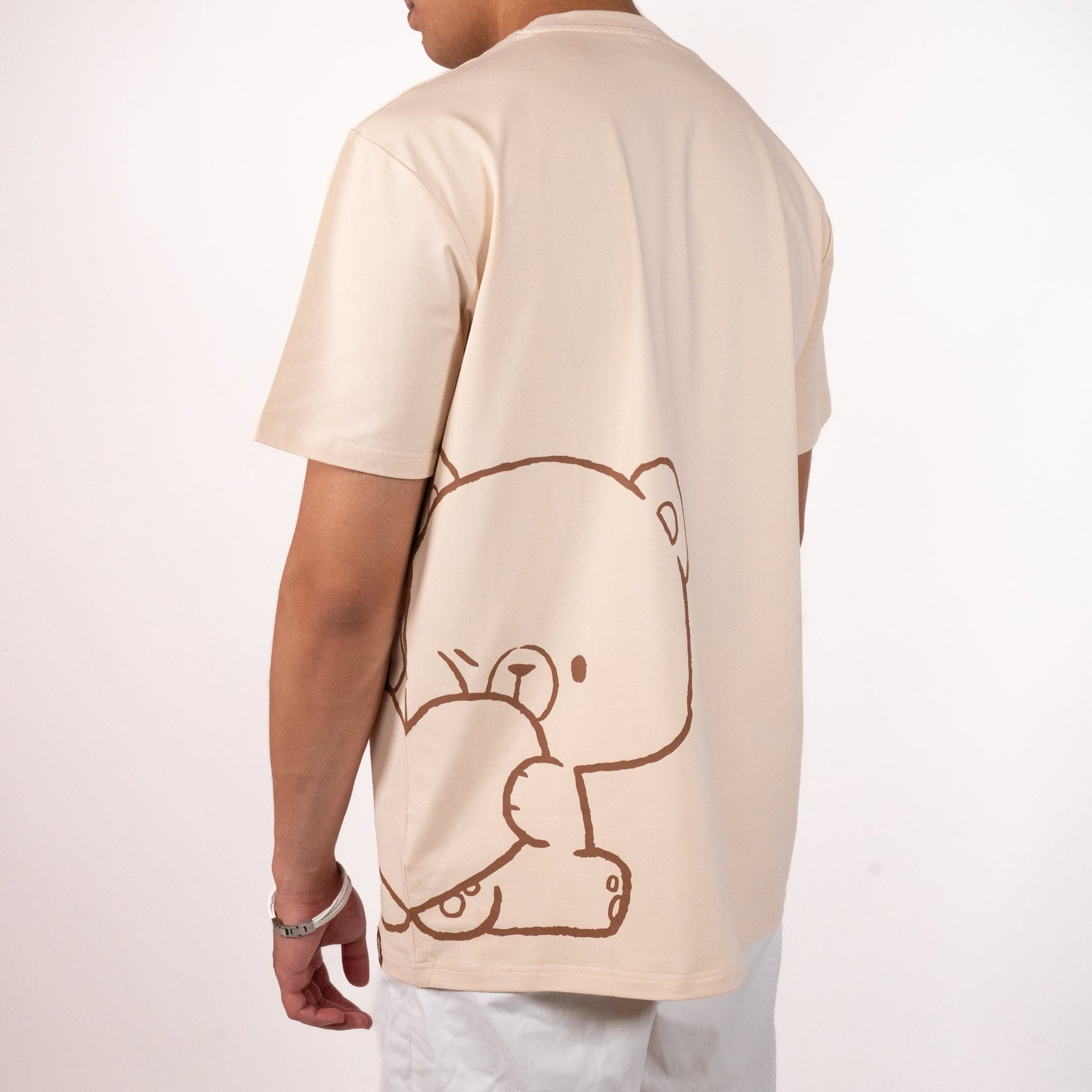 Milk Mocha Bear: Share My Heart Milk T-shirt T-Shirts Milk Mocha Bear