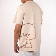 Milk Mocha Bear: Share My Heart Milk T-shirt T-Shirts Milk Mocha Bear