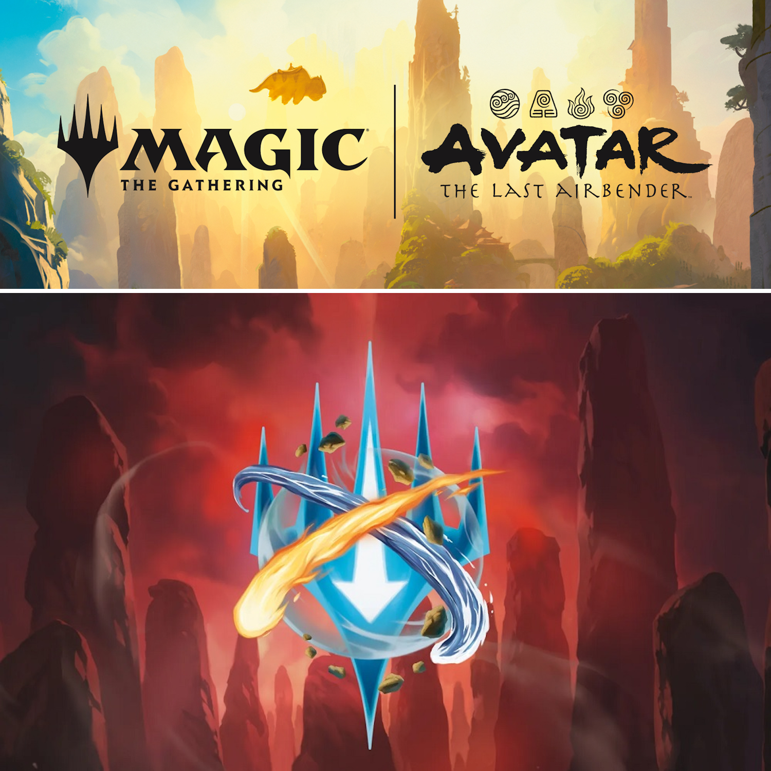 Magic: The Gathering TCG: Avatar The Last Airbender Scene Box - Set of 2 Card Game Wizards of the Coast