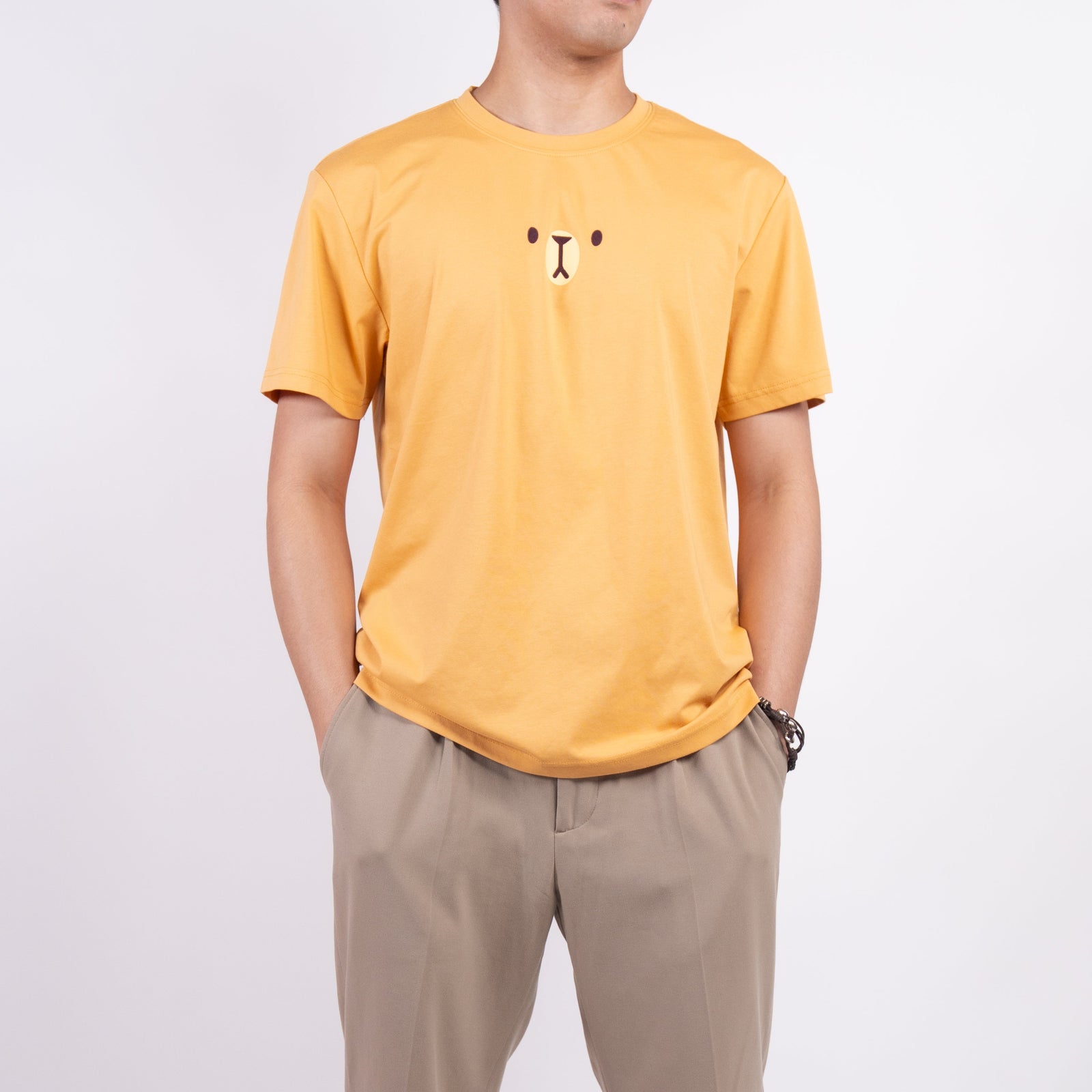 Milk Mocha Bear: Giordano X Milk Mocha Bear: Mocha T-shirt T-Shirts Milk Mocha Bear