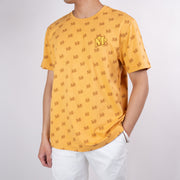 Milk Mocha Bear: Giordano X Milk Mocha Bear: Monogram (Brown) T-Shirts Milk Mocha Bear