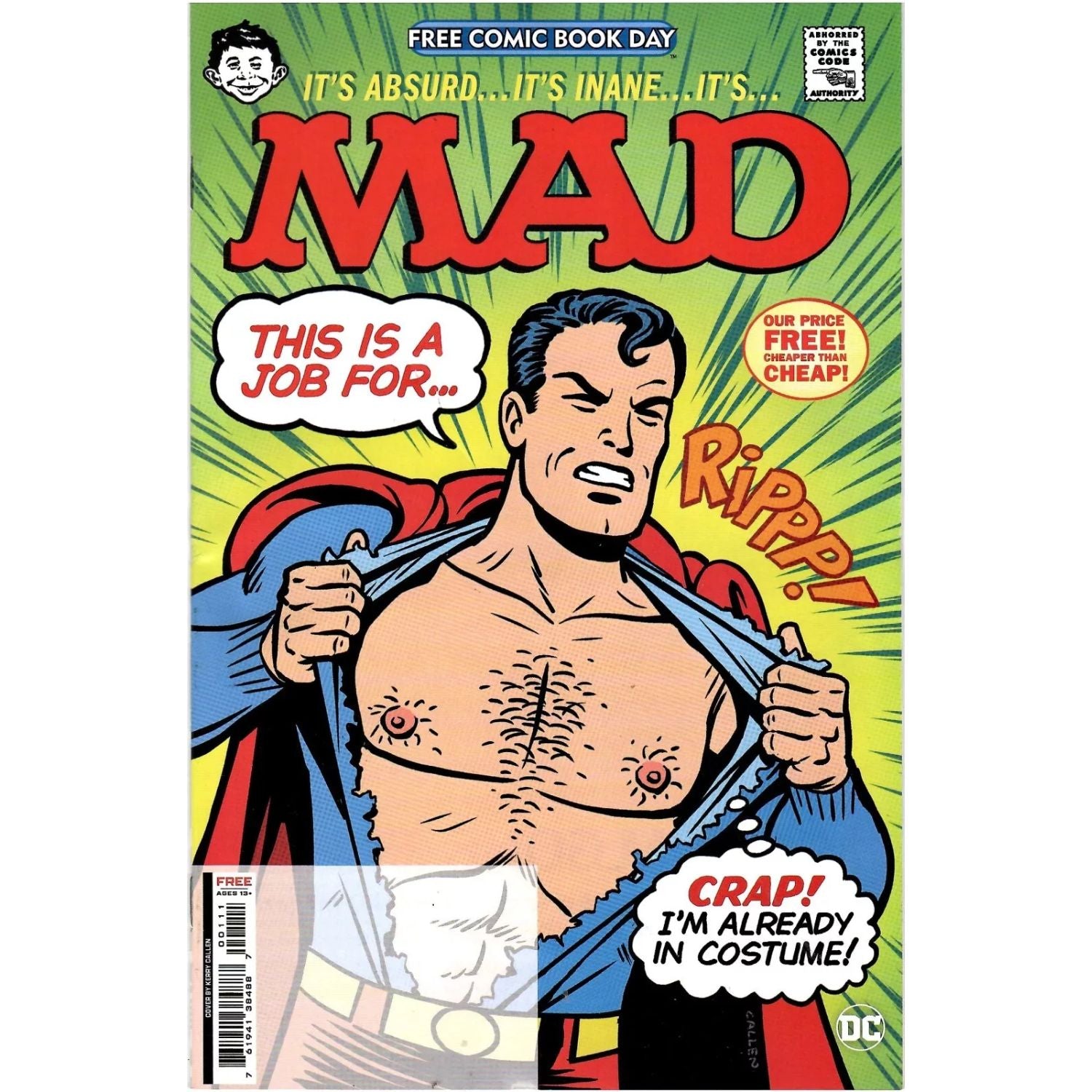 Mad Magazine Special Edition [Free Comic Book Day FCBD] 2024 Comics DC Comics