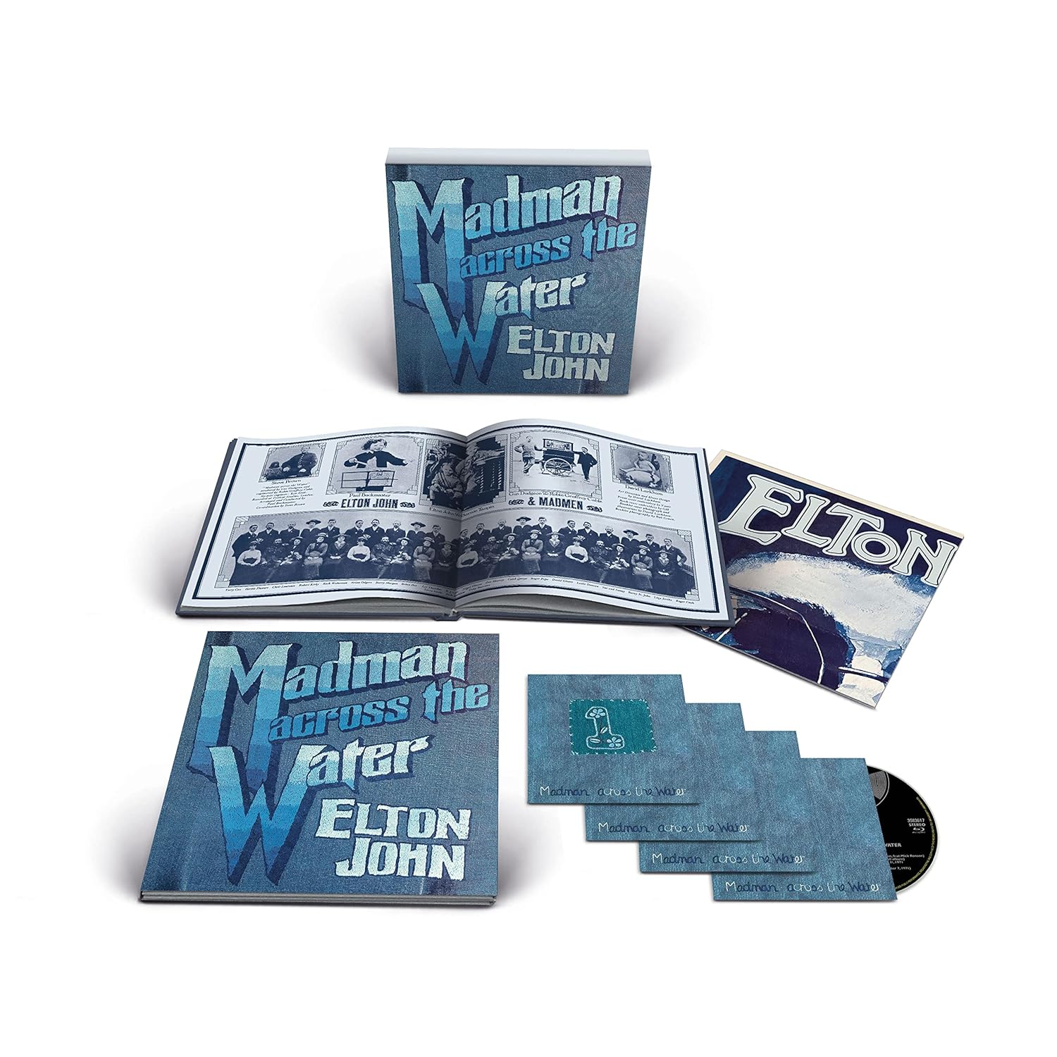 Madman Across The Water 50th Anniversary - Super Deluxe Box Set [Audio CD] Audio CD/Vinyl EMI Records   