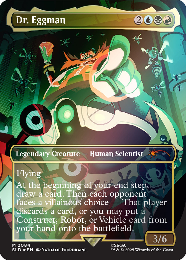 Magic: The Gathering TCG: Secret Lair x Sonic - Friends & Foes - Foil Card Game Wizards of the Coast