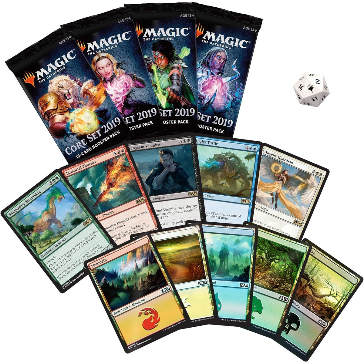 Magic: The Gathering TCG: 2019 Core Set Gift Pack Card Game Wizards of the Coast