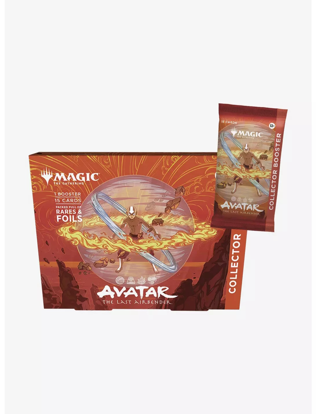 Magic: The Gathering TCG: Avatar the Last Airbender Omega Collector Booster Pack Card Game Wizards of the Coast