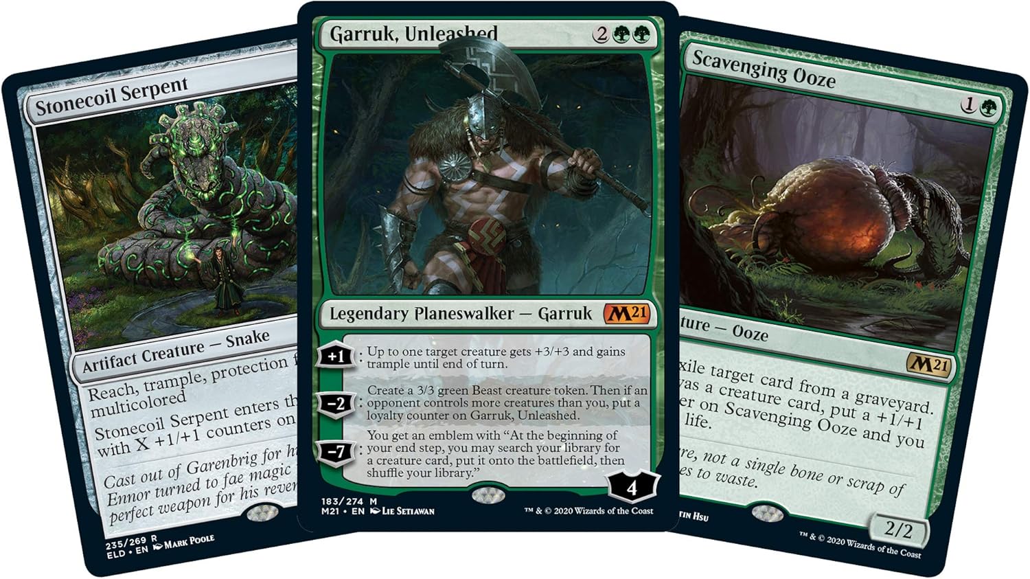 Magic: The Gathering TCG: Challenger Deck 2021 - Mono Green Stompy Card Game Wizards of the Coast