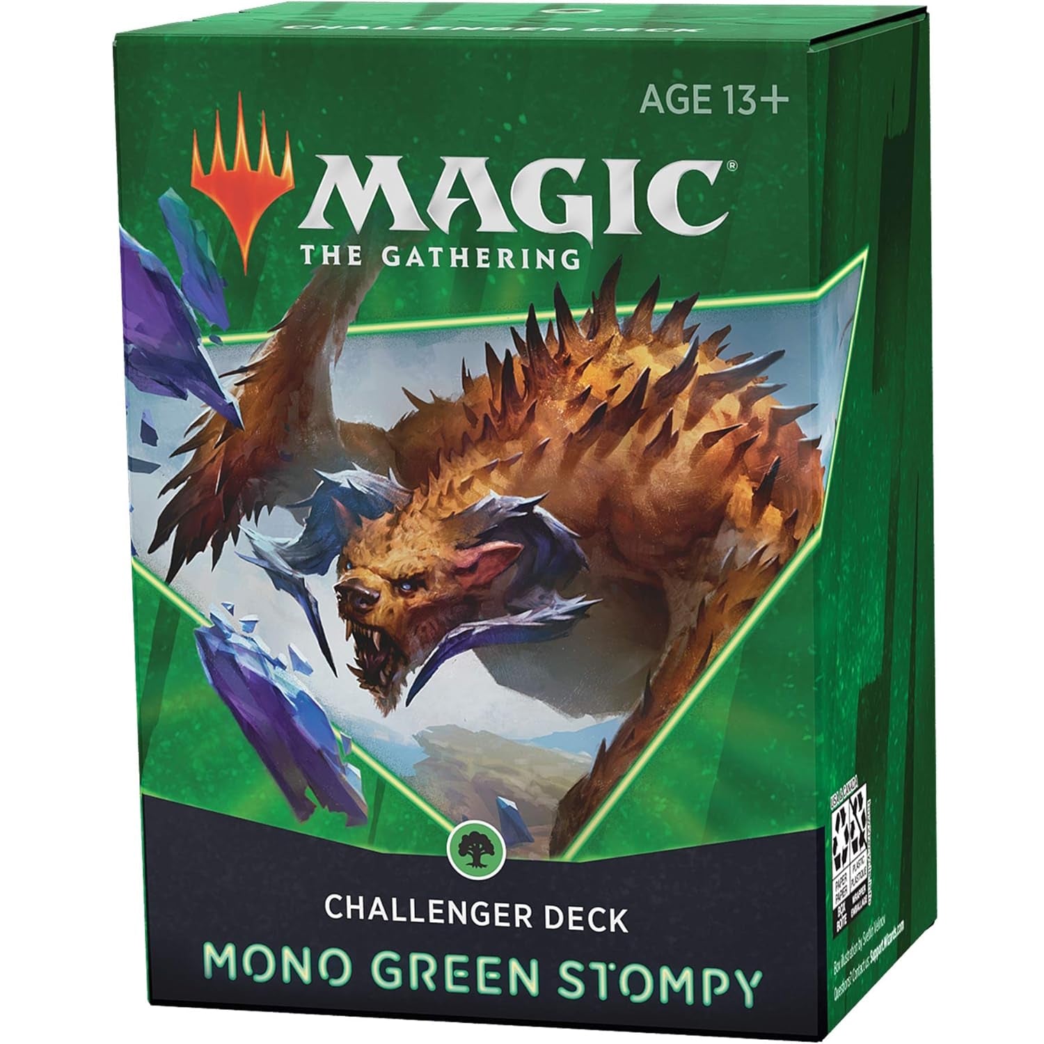 Magic: The Gathering TCG: Challenger Deck 2021 - Mono Green Stompy Card Game Wizards of the Coast