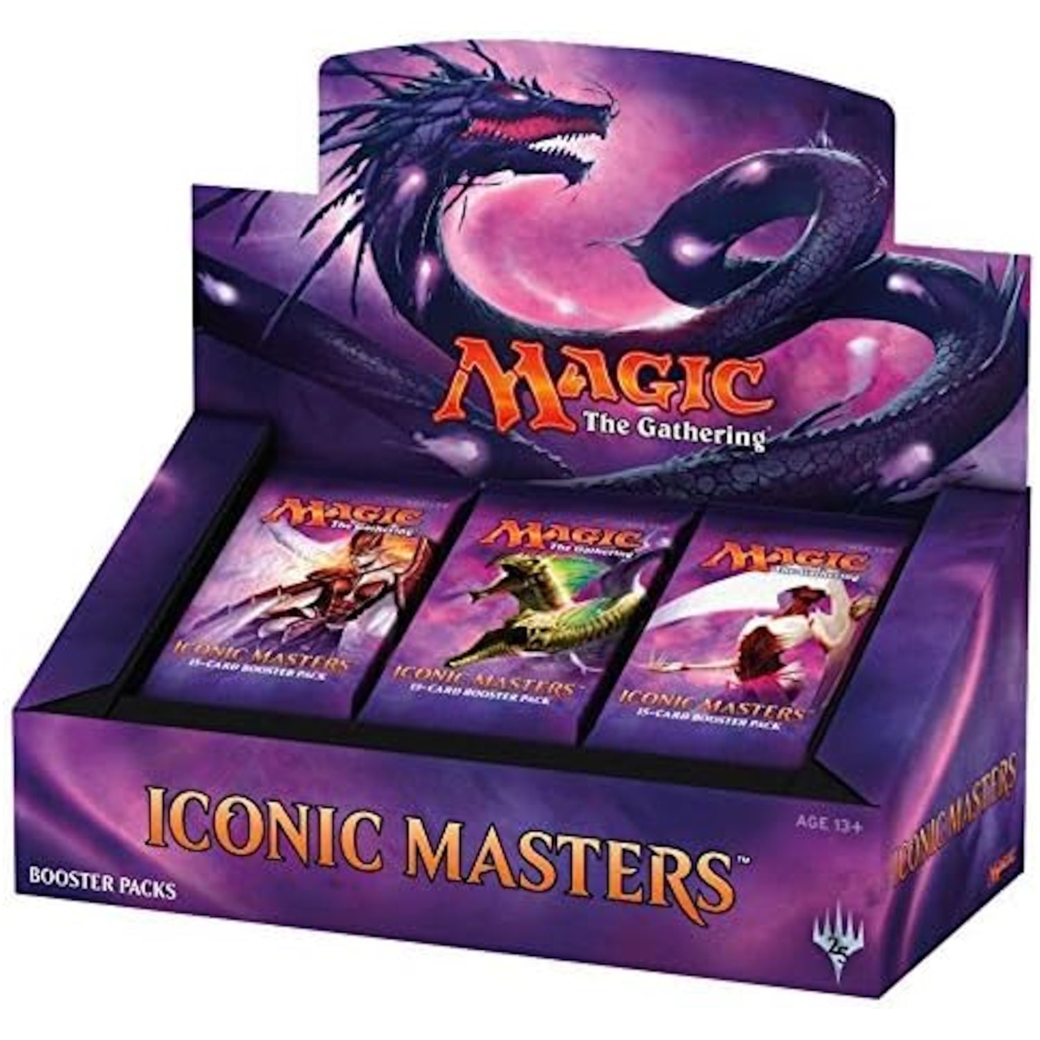 Magic: The Gathering TCG: Iconic Masters Booster Box Card Game Wizards of the Coast