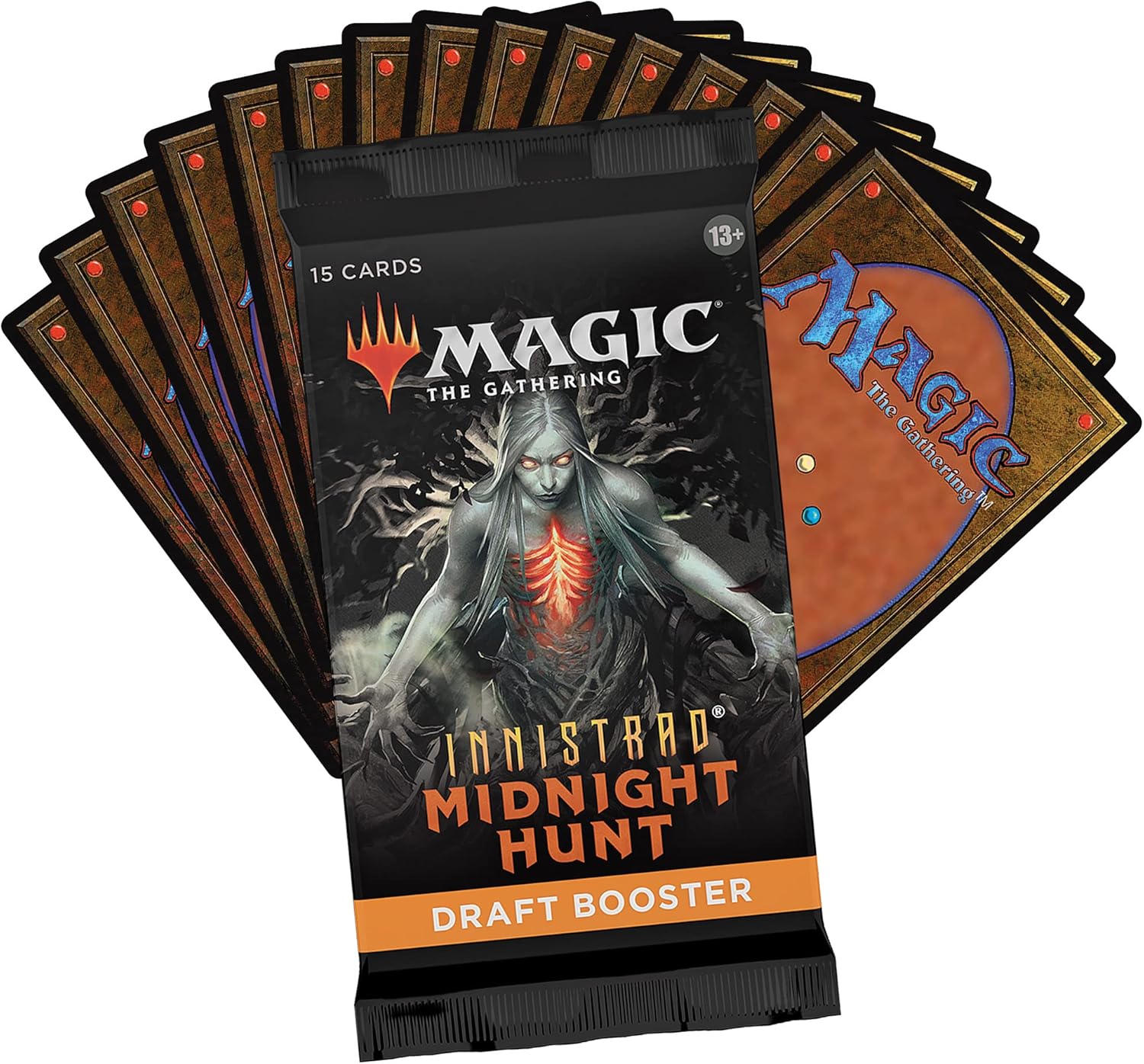 Magic: The Gathering TCG: Innistrad Midnight Hunt - Draft Booster Box Card Game Wizards of the Coast