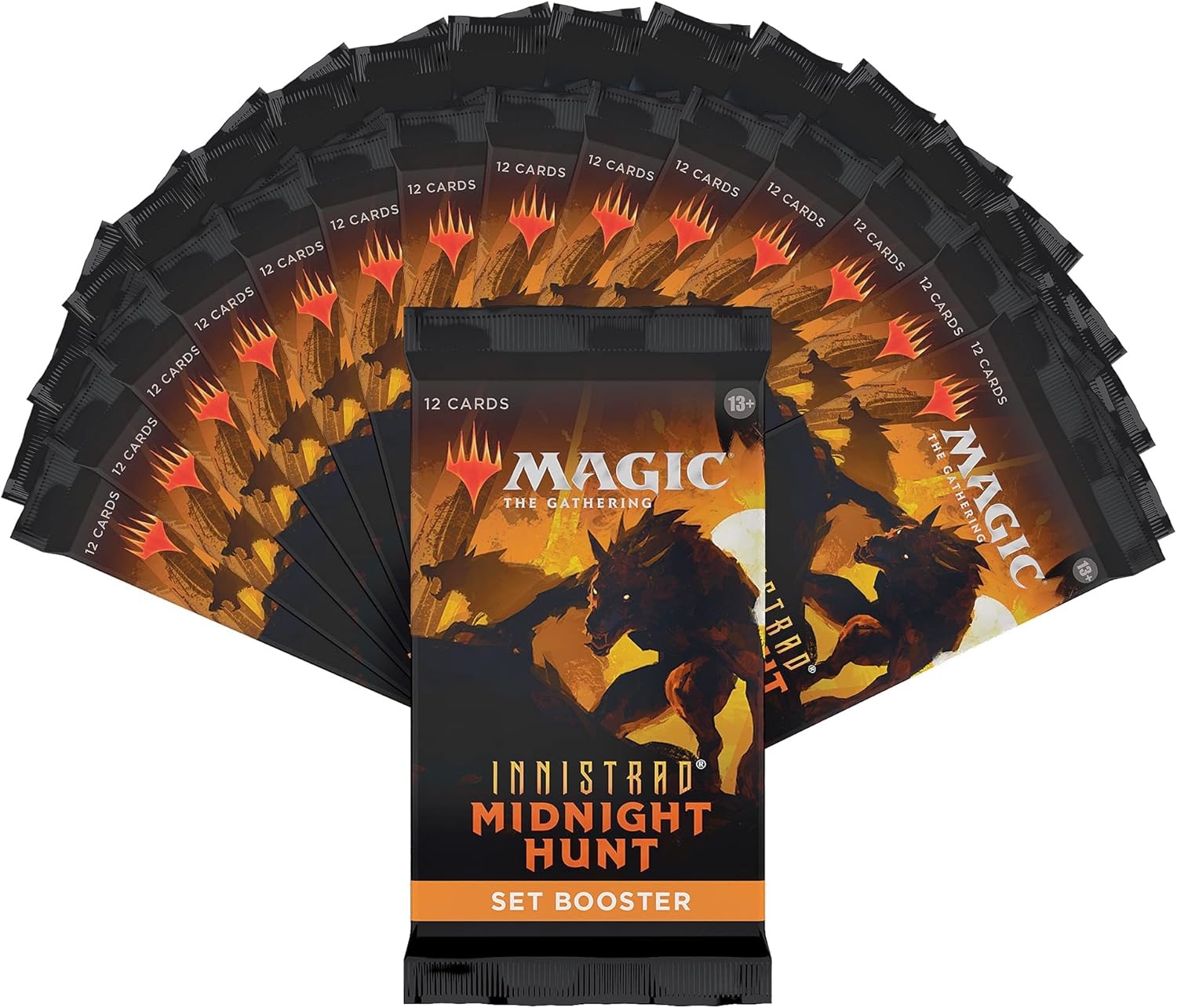 Magic: The Gathering TCG: Innistrad Midnight Hunt - Set Booster Box Card Game Wizards of the Coast
