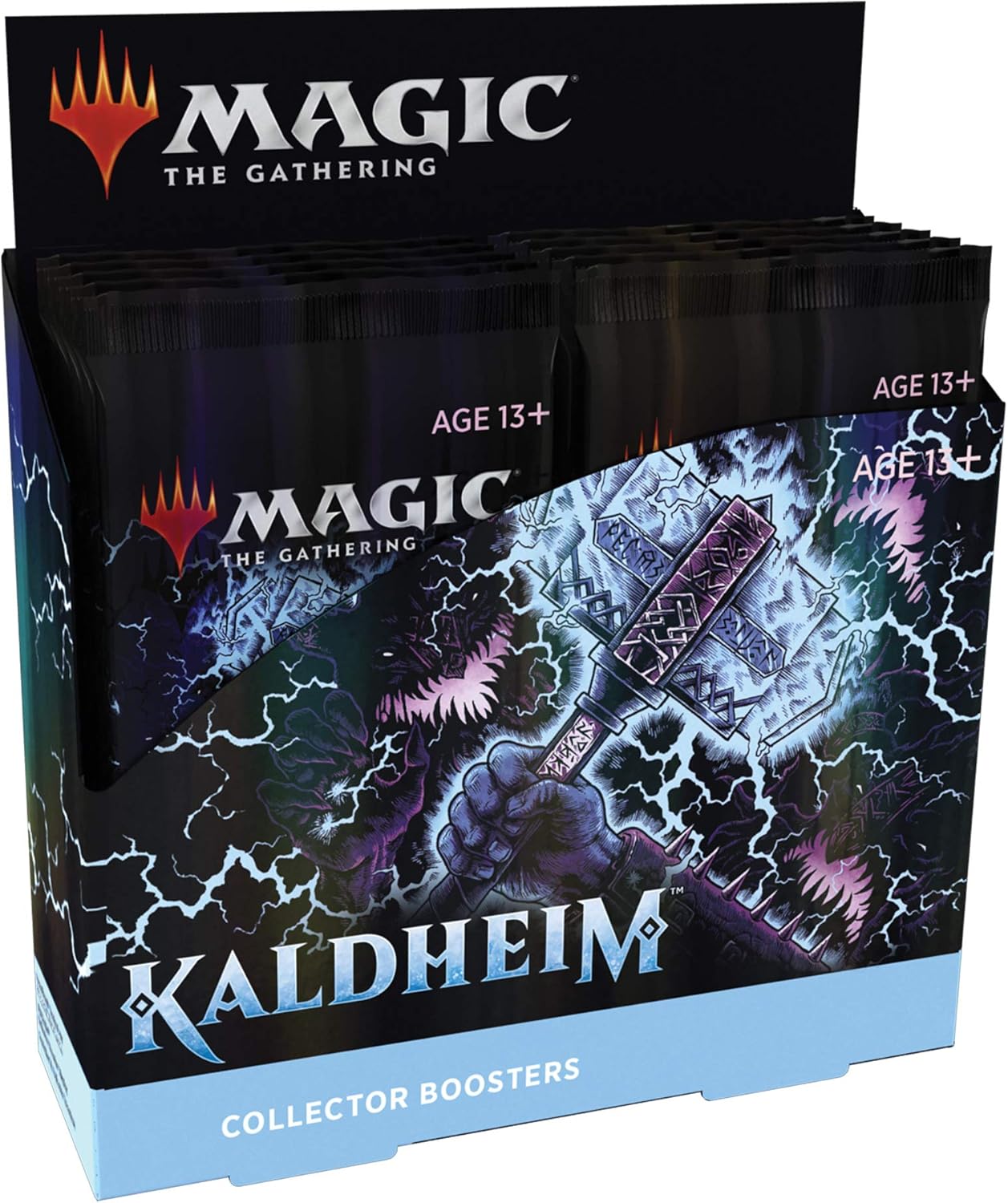 Magic: The Gathering TCG: Kaldheim Collector Booster Box - 12 Packs Card Game Wizards of the Coast