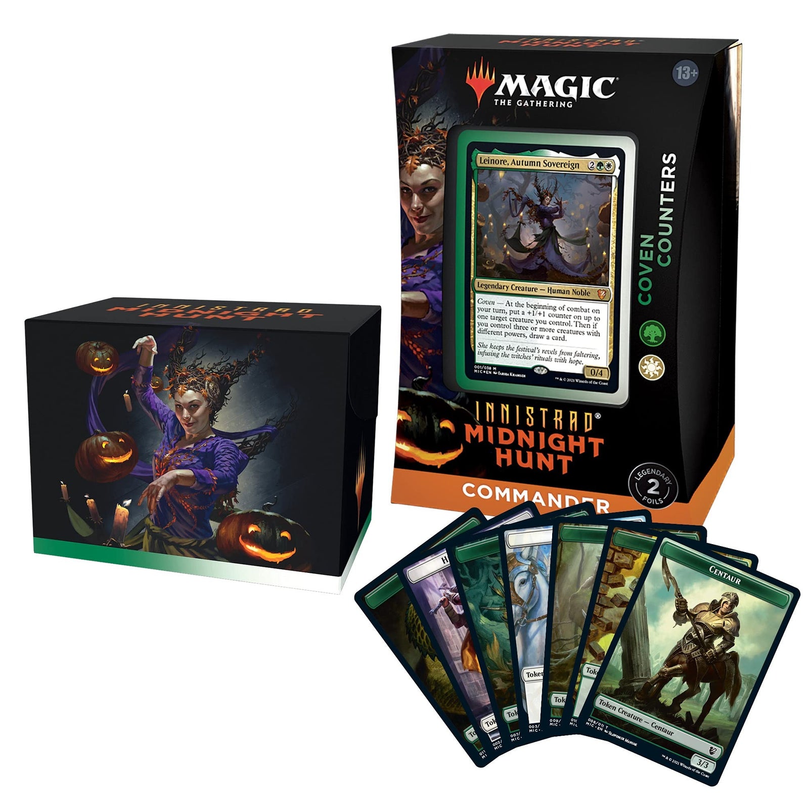 Magic: The Gathering TCG: Innistrad Midnight Hunt Commander Deck - Coven Counters Card Game Wizards of the Coast