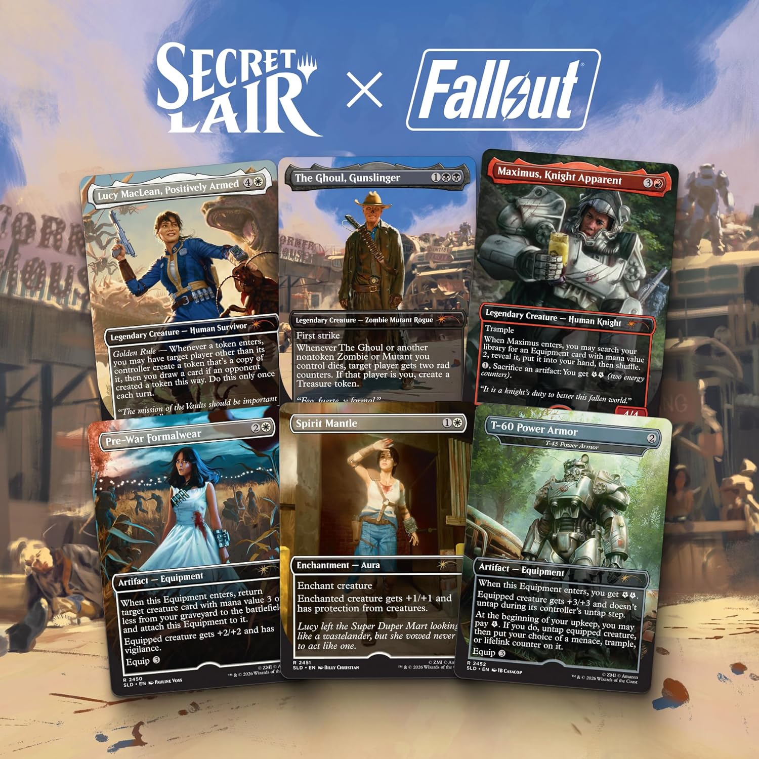 Magic: The Gathering: Secret Lair x Fallout: Beyond Vault 33 Card Game Wizards of the Coast