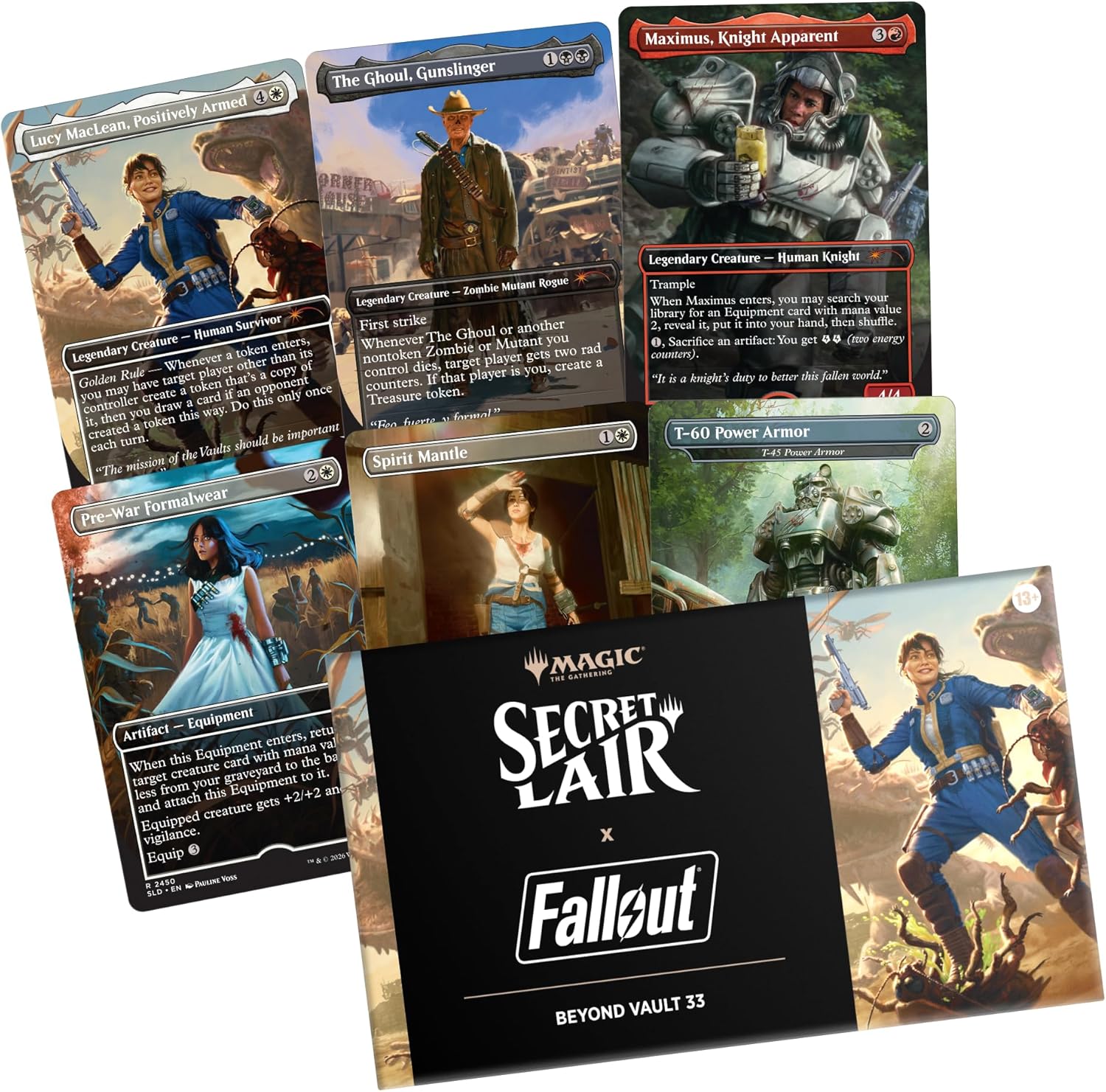 Magic: The Gathering: Secret Lair x Fallout: Beyond Vault 33 Card Game Wizards of the Coast