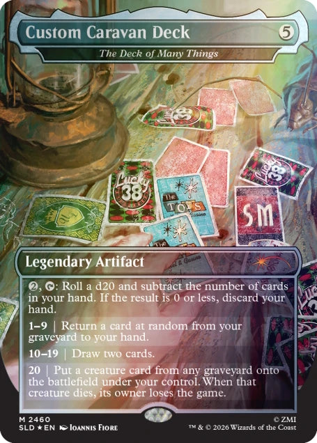 Magic: The Gathering TCG: Secret Lair x Fallout: Welcome to New Vegas (Foil) Card Game Wizards of the Coast