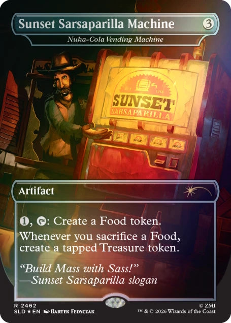 Magic: The Gathering TCG: Secret Lair x Fallout: Welcome to New Vegas (Foil) Card Game Wizards of the Coast