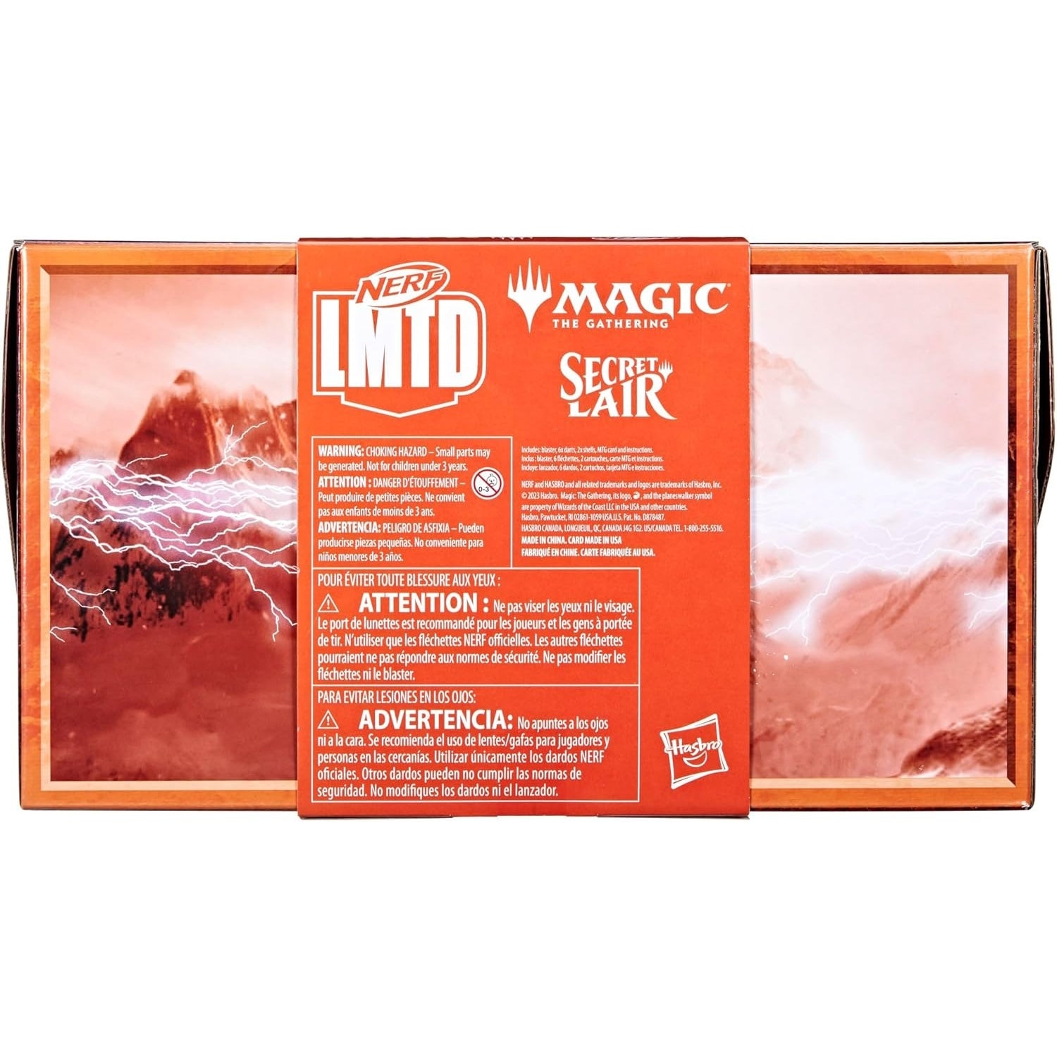 Magic: The Gathering TCG: Secret Lair Nerf LMTD Lightning Lair Toys & Games Hasbro