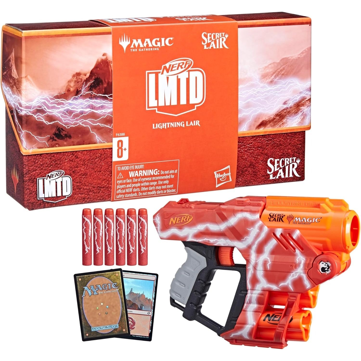Magic: The Gathering TCG: Secret Lair Nerf LMTD Lightning Lair Toys & Games Hasbro