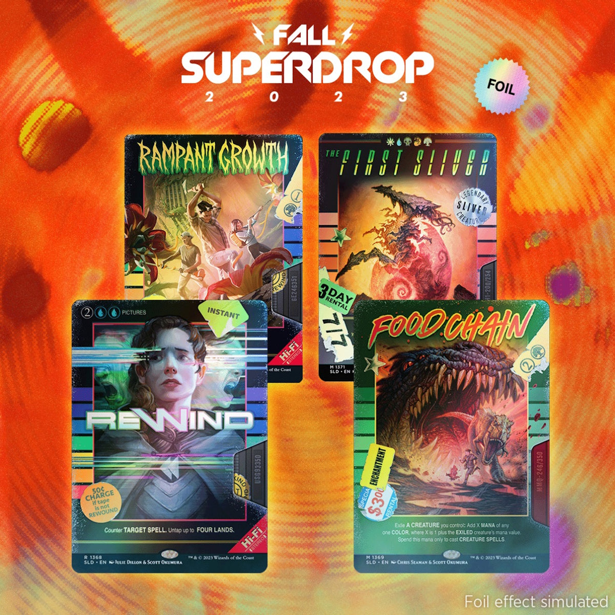 Magic: The Gathering TCG: Secret Lair Now on VHS! - Foil Card Game Wizards of the Coast