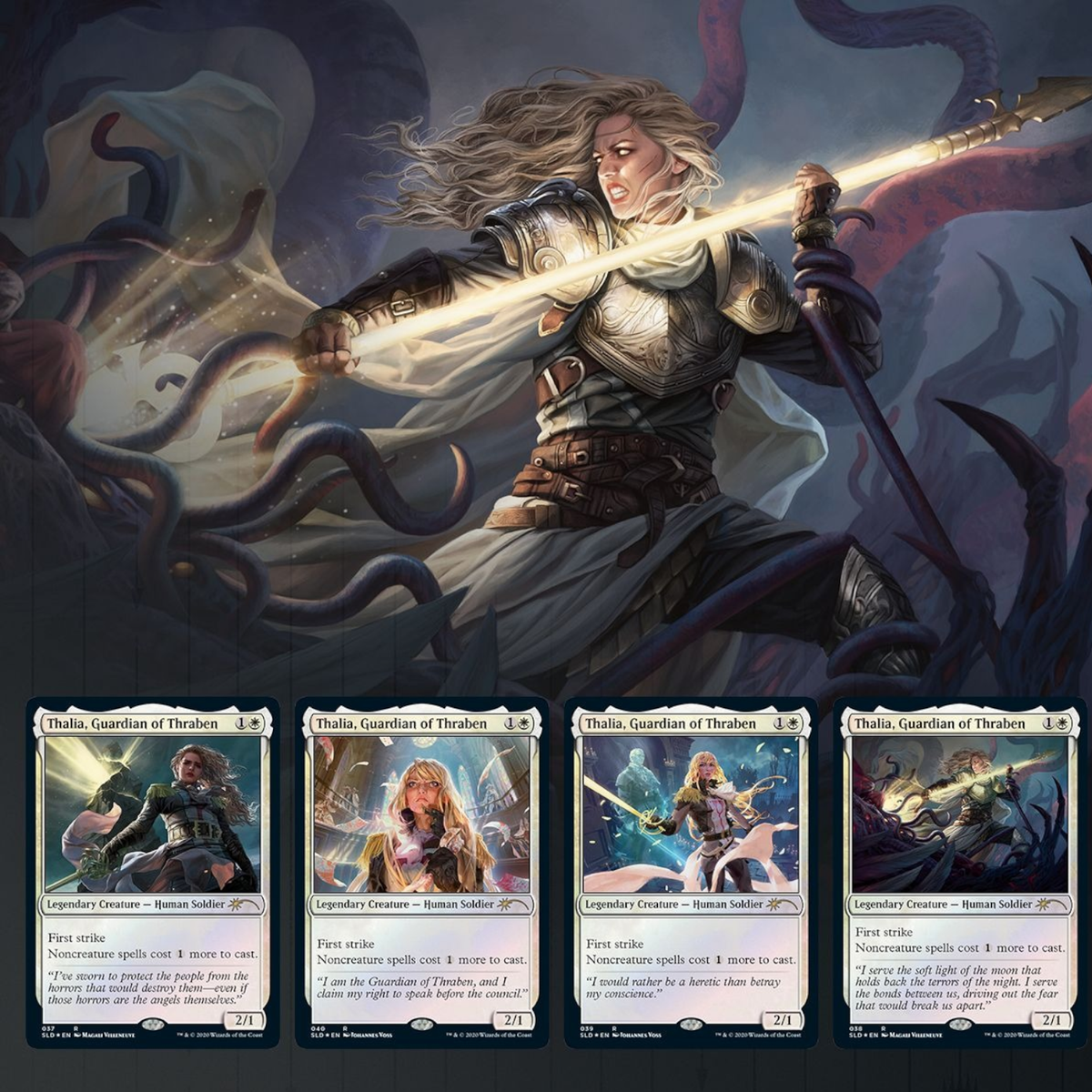 Magic: The Gathering TCG: Secret Lair Thalia Beyond the Helvault - Foil Card Game Wizards of the Coast