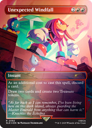 Magic: The Gathering TCG: Secret Lair x Sonic - Chasing Adventure - Foil Card Game Wizards of the Coast