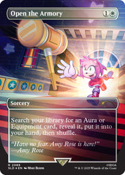 Magic: The Gathering TCG: Secret Lair x Sonic - Chasing Adventure - Foil Card Game Wizards of the Coast